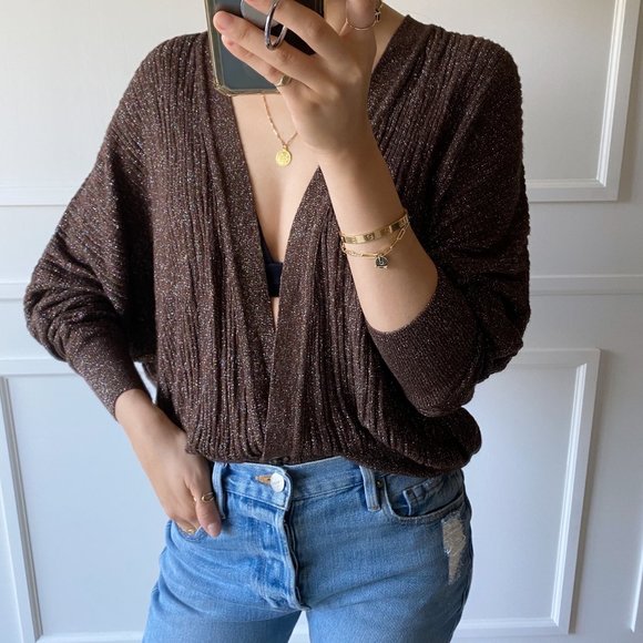 Zara Sparkle Cardigan Size Small - Picture 2 of 9